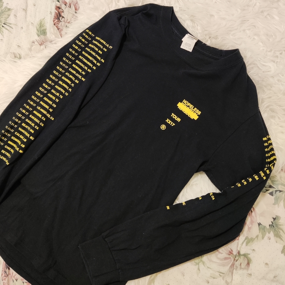 Halsey merch hopeless foundation kingdom tour long sleeve shirt
